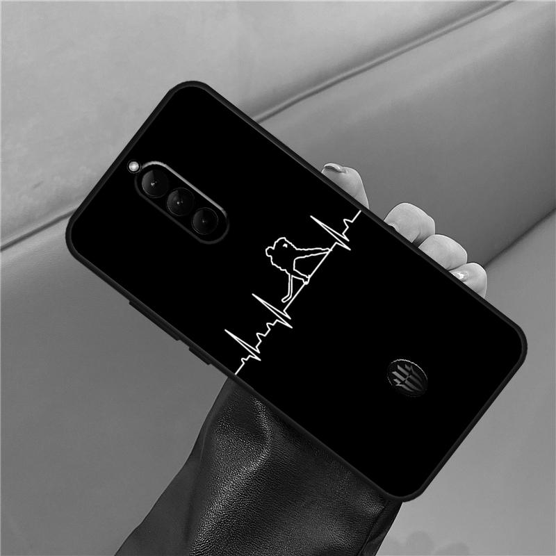 Ice Hockey Rink Sport Case For ZTE Nubia Red Magic 11 10 9 8 8S 9S 10S Pro Plus 6S 7S 6 7 For RedMagic 10 Air Cover
