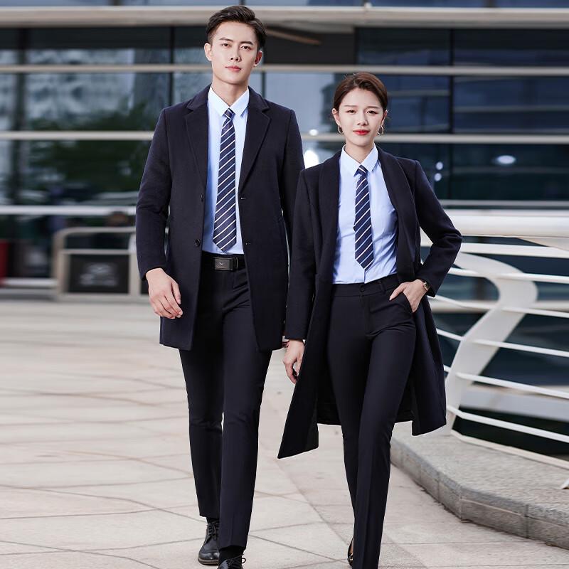 

Унисекс Профессиональное пальто средней длины из смесовой шерсти 4XL