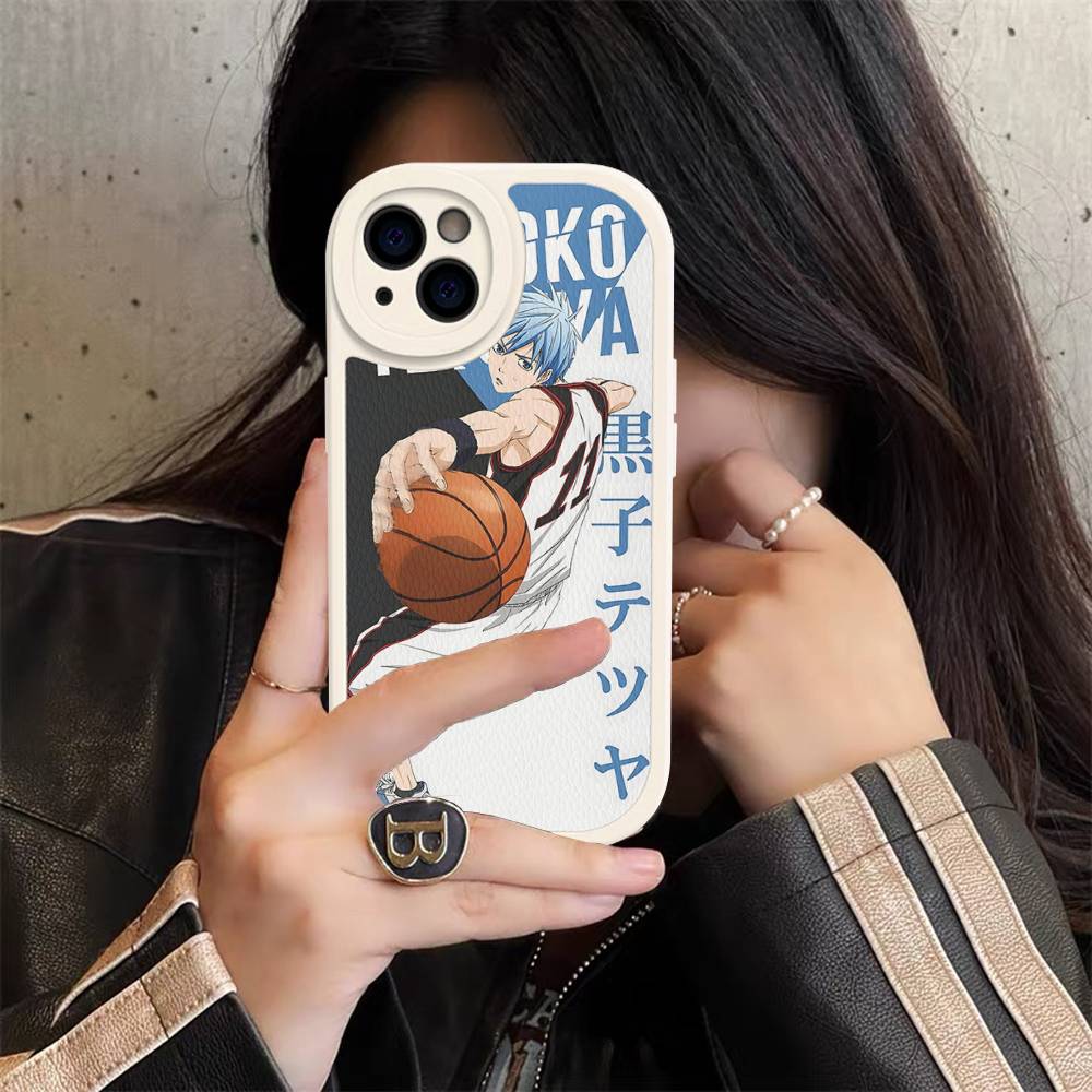 

Чехол для телефона Kuroko s Basketball для iPhone 16 15 14 13 12 11 Pro Max Plus Мягкая кожаная крышка iPhone 15