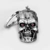 1 Stück Vintage Aviator Totenkopf Anhänger Totenkopf Schlüsselanhänger Herren Damen Mode Anhänger Schlüsselring Schmuck Autoschlüssel Zubehör