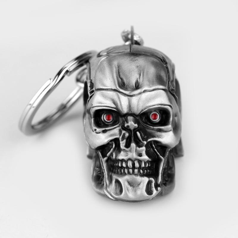 1 Stück Vintage Aviator Totenkopf Anhänger Totenkopf Schlüsselanhänger Herren Damen Mode Anhänger Schlüsselring Schmuck Autoschlüssel Zubehör