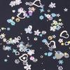 Iridescent Geometric PVC Sequin Nail Art Decorations