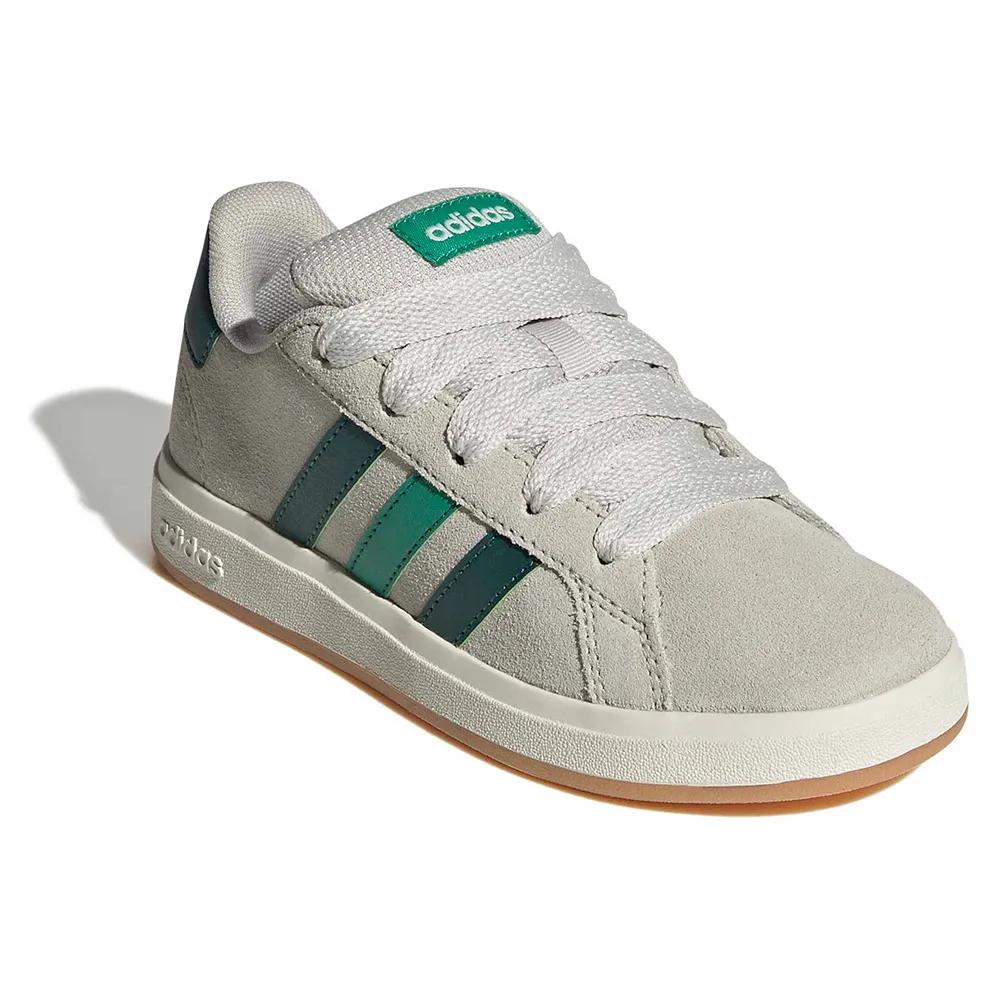 Adidas grand court 00s sneakers suede beige