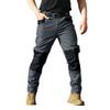Pantaloni Cargo da Uomo Multi Tasche per Lavoro all'Aperto con Ginocchia Rinforzate per Uso Utilità