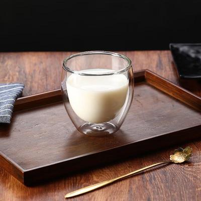 Shangqi 250ML Glass Drinking Cups (Set of 2)