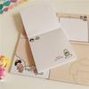 Memo Pad Bread No-sticky Note Paper Grid Square Notepad for Diary Decoration Student Stationery School Supplies