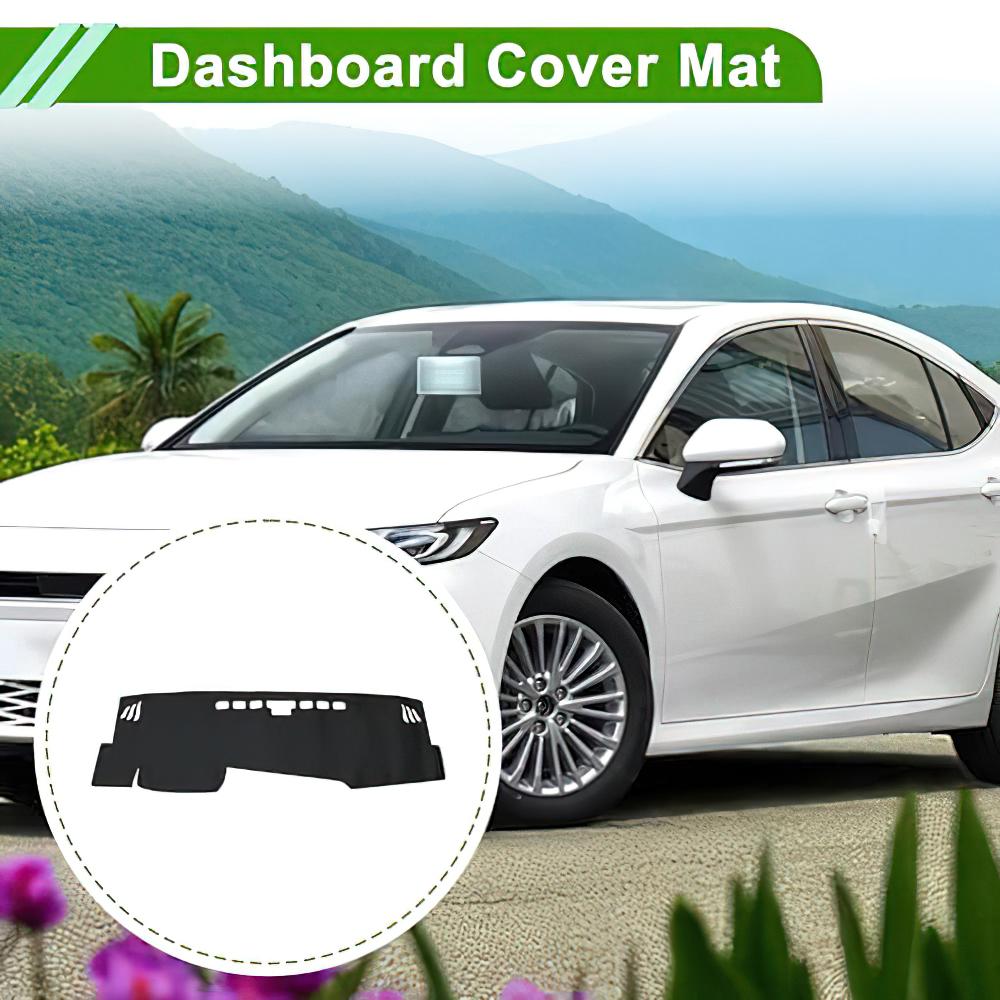 Custom Fit Carpet Dashboard Cover Pad for Toyota Camry 2024-2026 Sunshade Protector Anti-UV Dash Mat Non-Slip Interior Accessory