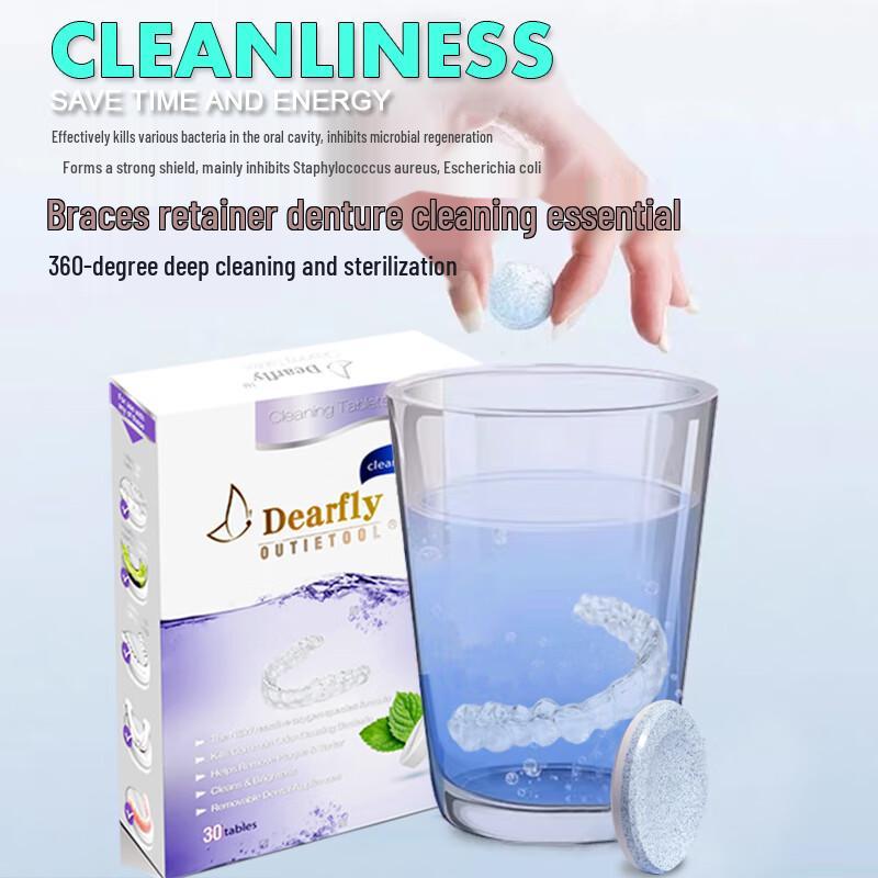 Dearfly Aligner Cleaning Tablets