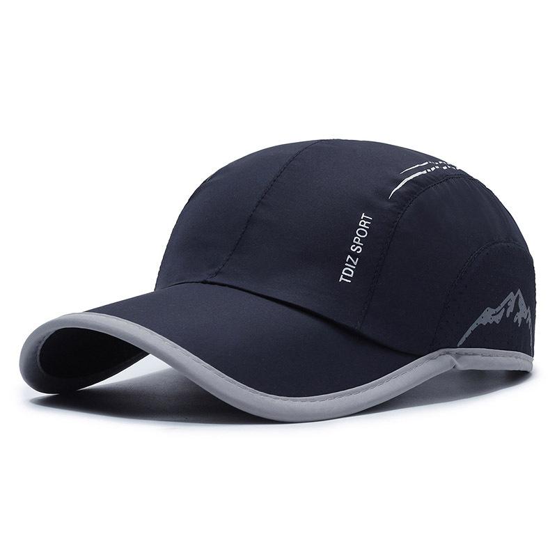 Tdiz Embroidery Letters Sport Baseball Caps Men Summer Outdoor Shade Breathable
