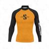 Long Sleeve Rash Guard Split Wetsuit Surfing Swimming Water Sports