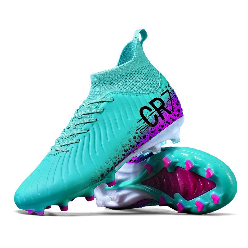 High Top Sports Football Shoes Long Nails Football Shoes Broken Nails Training Shoes Football Men S 35