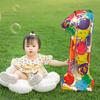 40 Inch Aluminum Foil Number Balloon Colorful 2024 New Year Large Size Balloon Celebration Decoration Party Supplies