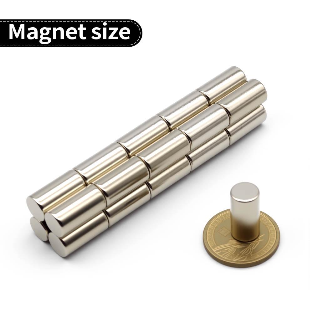 10x20mm Superstarker Neodym-Magnet N35 NdFeB Permanentmagnet Runde Starke Magnete Kühlschrankmagnet