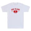 Oak Island Nova Scotia Knights Templar Cross Vintage Unisexs Short Sleeve Tshirt
