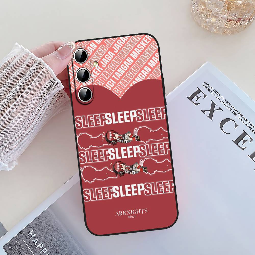 Game A-Arknights Phone Case For Samsung Galaxy S21 S22 S23 S24ULTRA S25ULTRA FE Ultra Plus5G A52S S26 Soft Cover