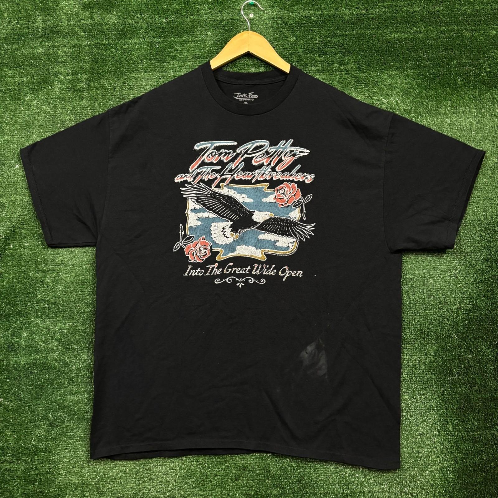 Tom Petty and The Heartbreakers Into The Great Wide Open Rock Band T-Shirt XL XL