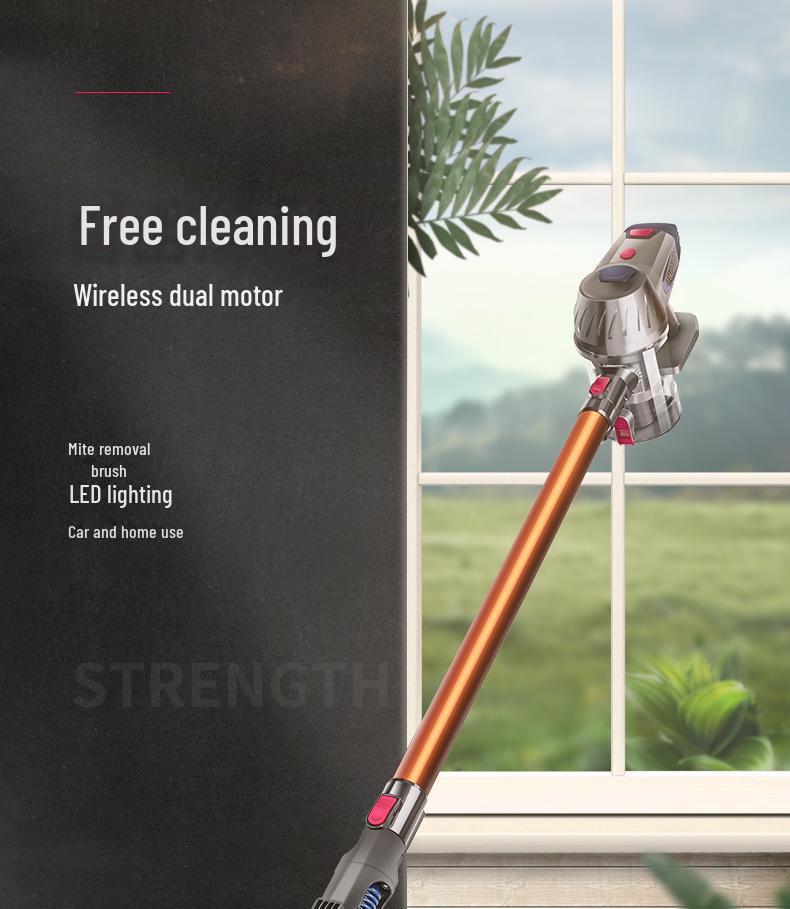 Portable Wireless Vacuum Cleaner for Home & Car - High Power, Dual-Use, Perfect Gift