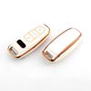 TPU Auto Fob Shell Holder Car Remote Key Case Cover For Q8 RSQ8 A6 C8 S6 RS6 A7 S7 RS7 A3 8Y A8 D5 4N RS E-tron GT Q4 Q7 4M