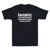 Anti Socialism Socialist Sjw Liberal Left Democrat Funny Vintage Unisexs Tshirt
