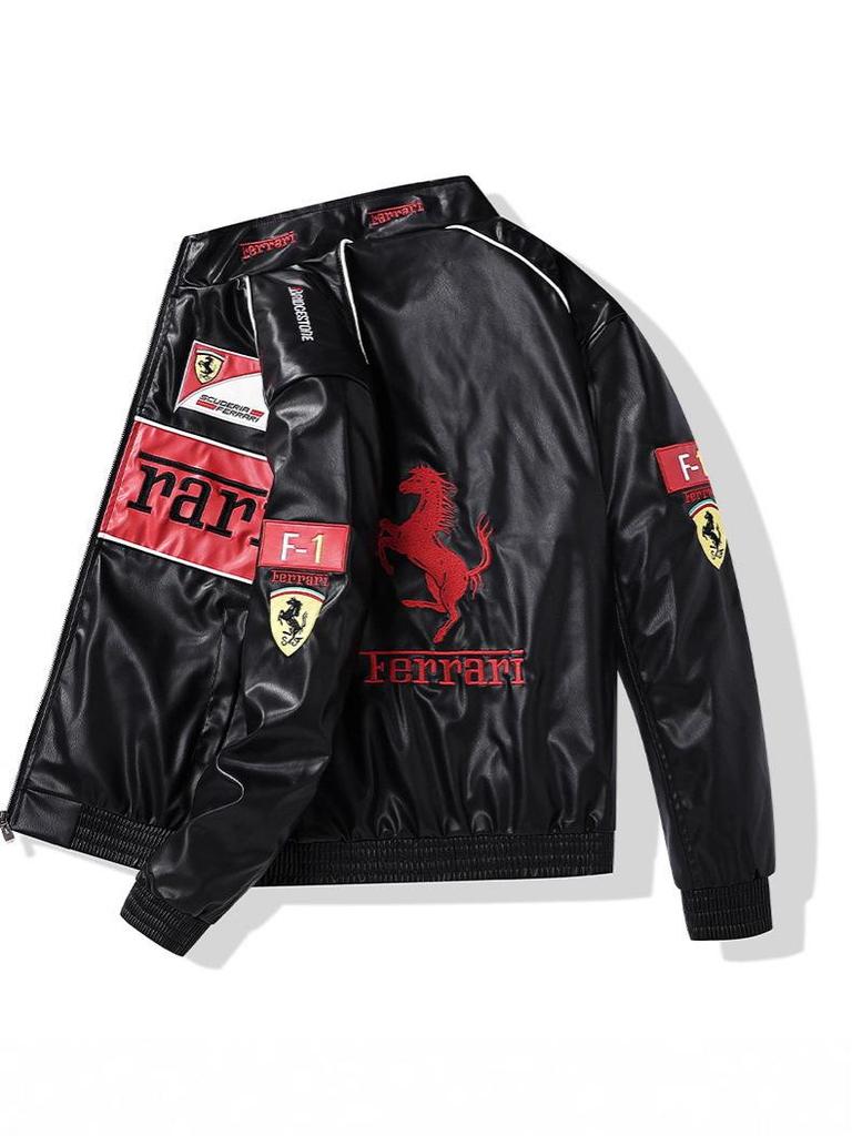 2025 Men's All-Season Waterproof Leather Motorcycle Jacket - Warm, Touring Gear for Cycling & Winter