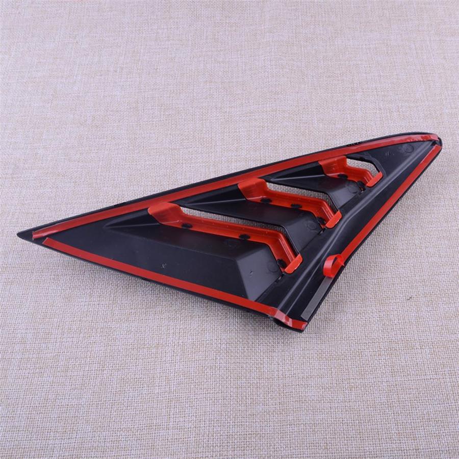 Side Air Vent Window Louver Cover For Honda Civic 2016-21 10th Hatchback Type R