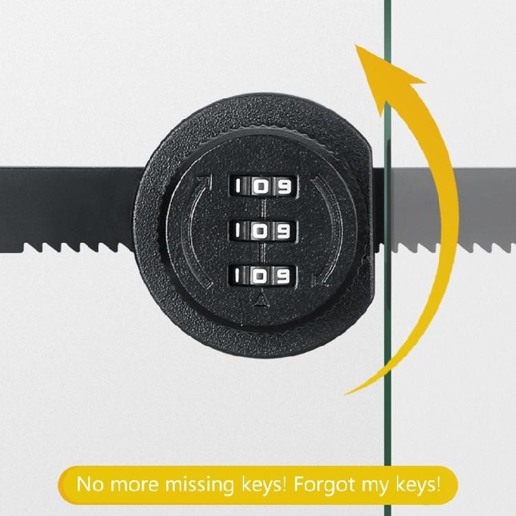 Password Lock Heavy Duty Anti-theft Security Door Lock Thicken Keyless Latches