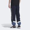 Adidas Letter Print Color Block Loose Fit Jogger Pants Unisex Pants Dark-Blue IM8765