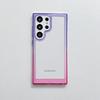 Suitable for Samsung S24 Mobile Phone S25 Ultra Hard Acrylic S24plus Gradient S23 Transparent Space Shell Gradient