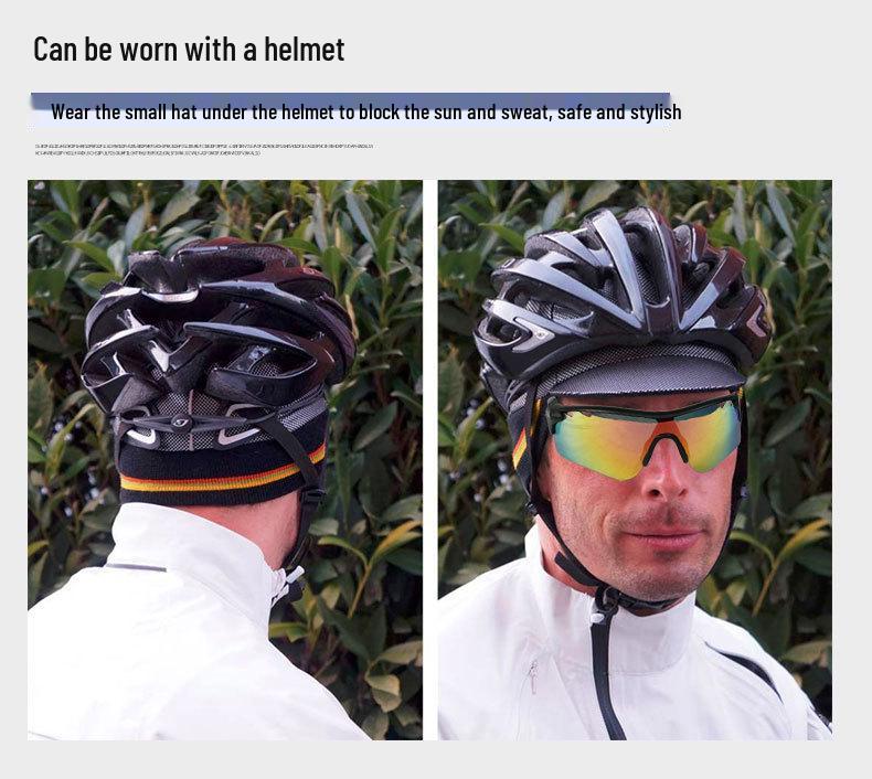 2024 Breathable Cycling Skull Cap - Quick-Drying Helmet Liner & Sun Hat for Spring/Summer