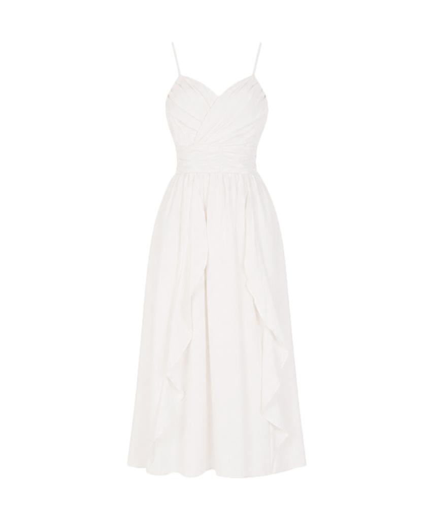 T View Drape Sleeveless Flare Dress_V6B-Cop022