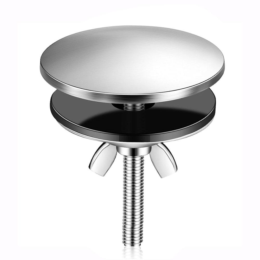 Stainless Steel Sink Hole Cover Black Silver Sink Tap Hole Cap Faucet Hole Cover