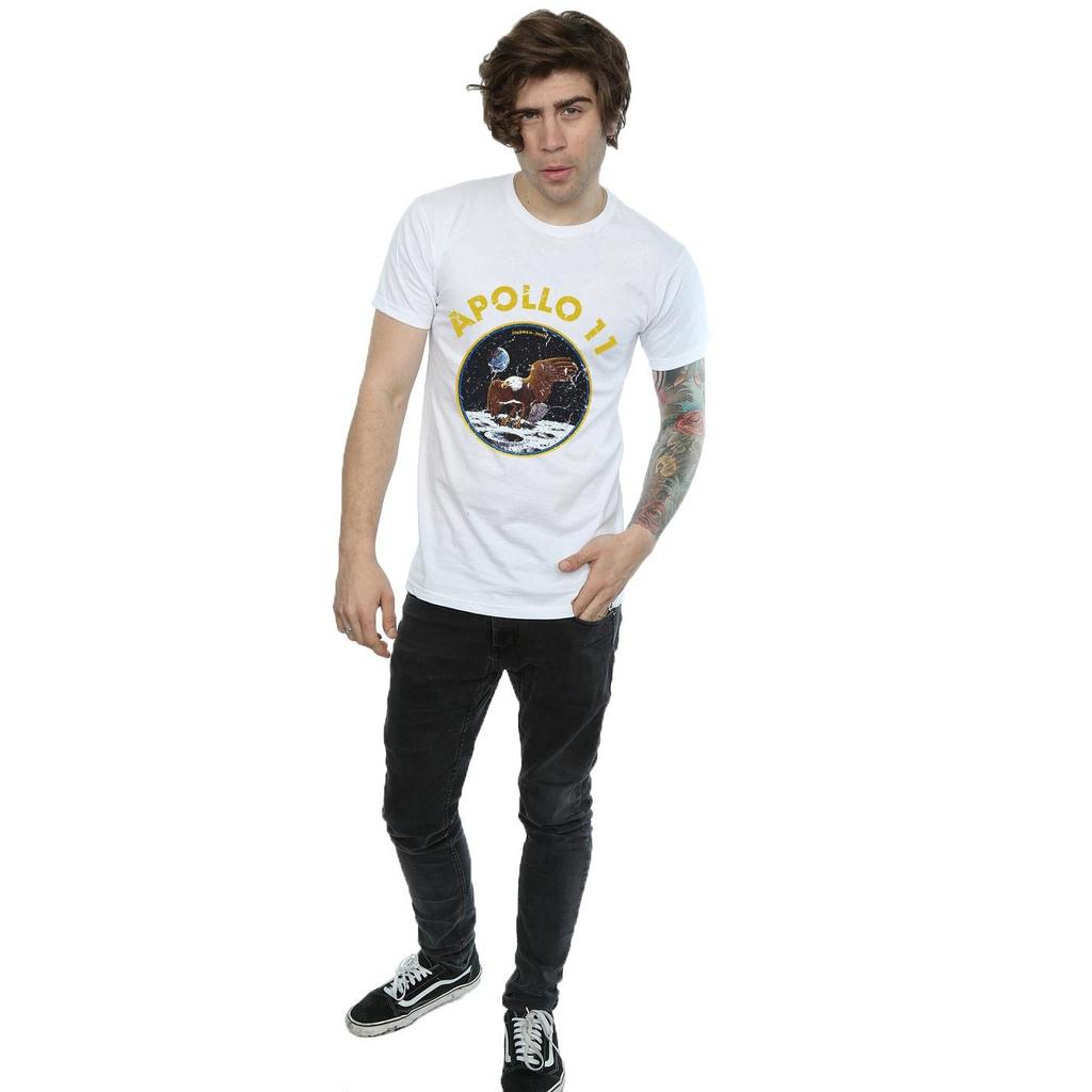 NASA Mens Classic Apollo 11 Cotton T-Shirt