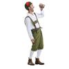 Cosplay Fancy Dress Halloween Party Costume Carnival Outfit Adult Men's Bavarian German Beer Festival Short Sleeve