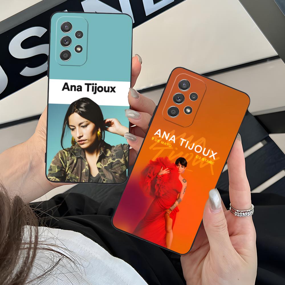 Ana Tijoux Mobile Cell Phone Case for Samsung Galaxy A56 55 54 53 52 51 36 35 34 23 16 15 5G Colorful Cover Cover Luxury