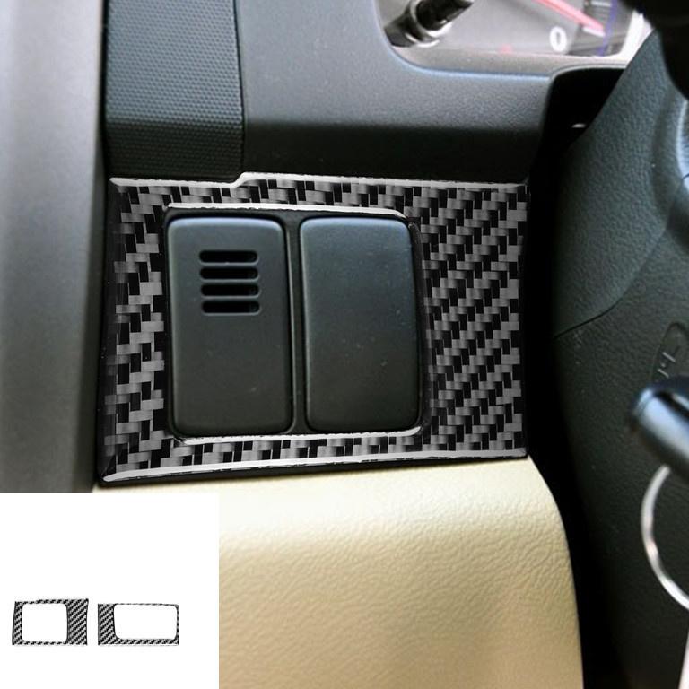 Carbon Fiber For LHD/RHD Honda CRV 2007-2011 Gears Shift Panel Center Decorative Trim Stickers Cars Car-styling