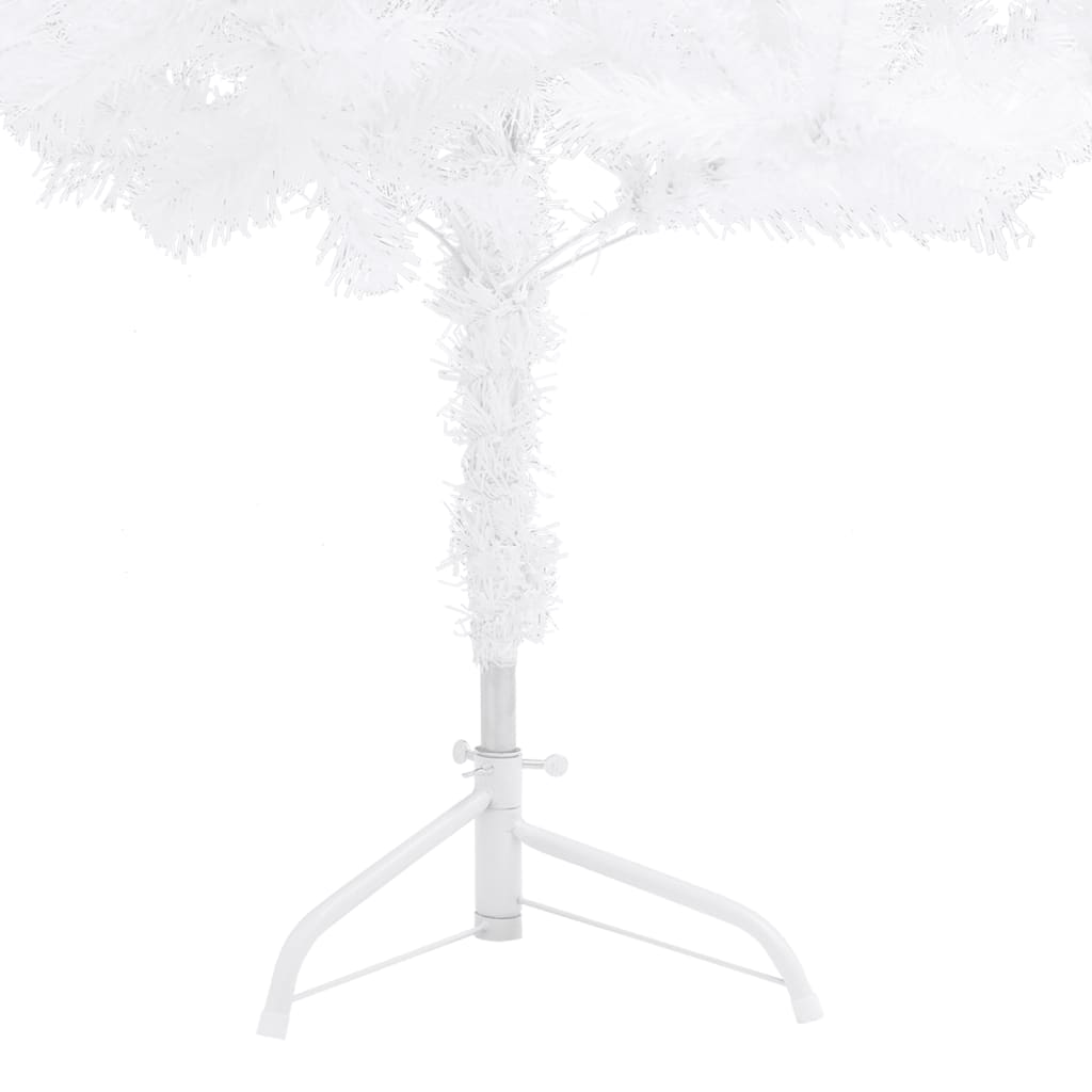 Artificial Corner Christmas Tree White 240 Cm PVC