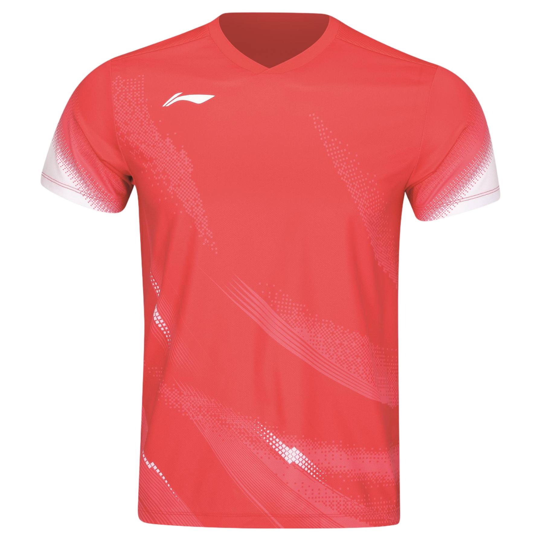 Li Ning Badminton Collection Soft And Comfortable Badminton Jersey Unisex AAYV167-3 2XL