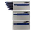 LAMY Cartridge Ink Blue Black 15 Count (5x3) LT10BLBK