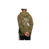 Adidas Originals Trefoil Bear Graphic Pullover Hoodie Men Tops Green HL4109