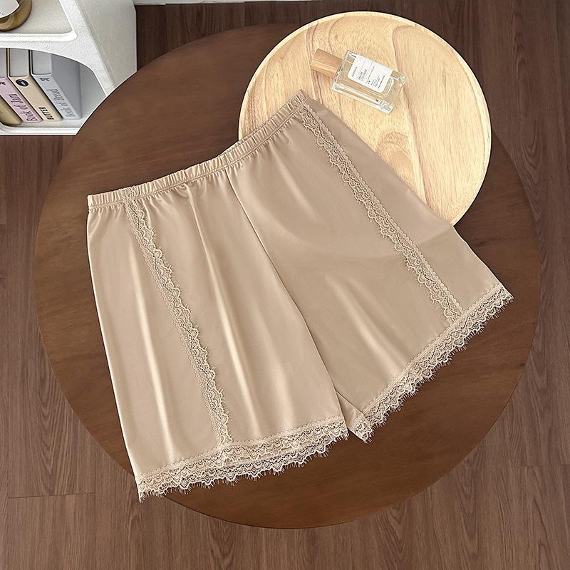 Women's Summer Thin Can Be Worn Outside The Loose Home Ice Silk Safety Anti Wear Three Points Leggings