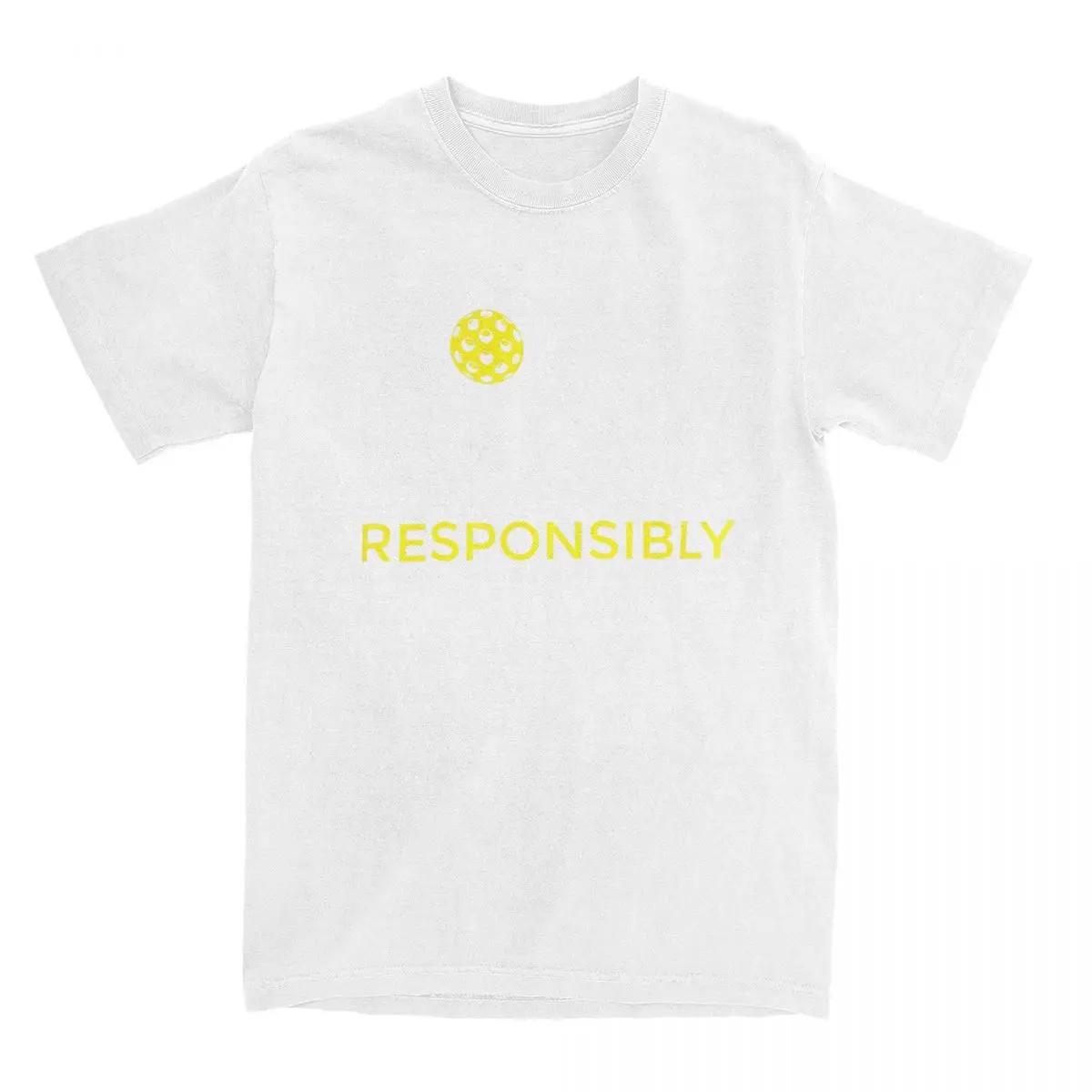 

Мужчины Женщины Dink Responsible Pickleball Рубашка Аксессуары Новинка Хлопок Paddle Спорт Футболки Футболка Одежда Лето XXXXXL белый