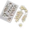 Leaf Shape Silicone Mold Fondant Cake Decorating Tools Home Baking Tool