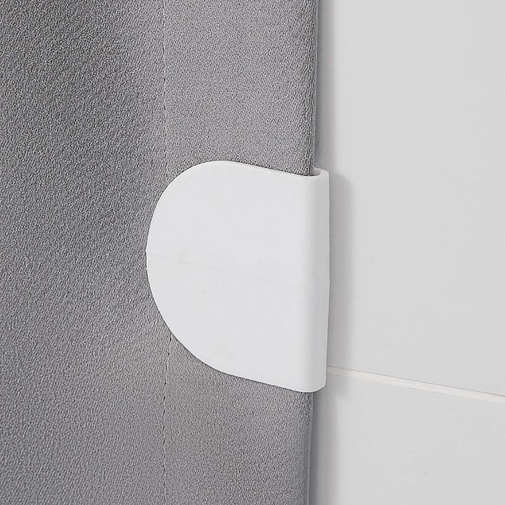 Wasserdichter Duschvorhangclip aus Kunststoff Haushaltsfenstervorhang Befestigungsclip zur Befestigung von Antirutschmatten