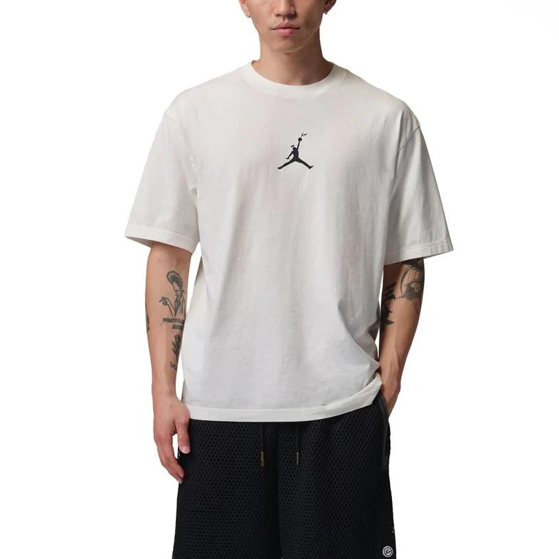 Air Jordan x Union x Fragment T-shirt Pale Ivory Black Men s IM6556-110 XL