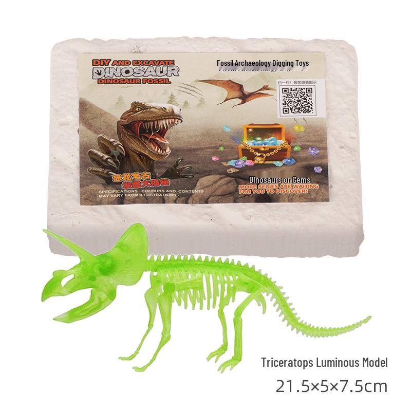 Dinosaur Fossil Excavation Kit: Educational Science Toy for Kids