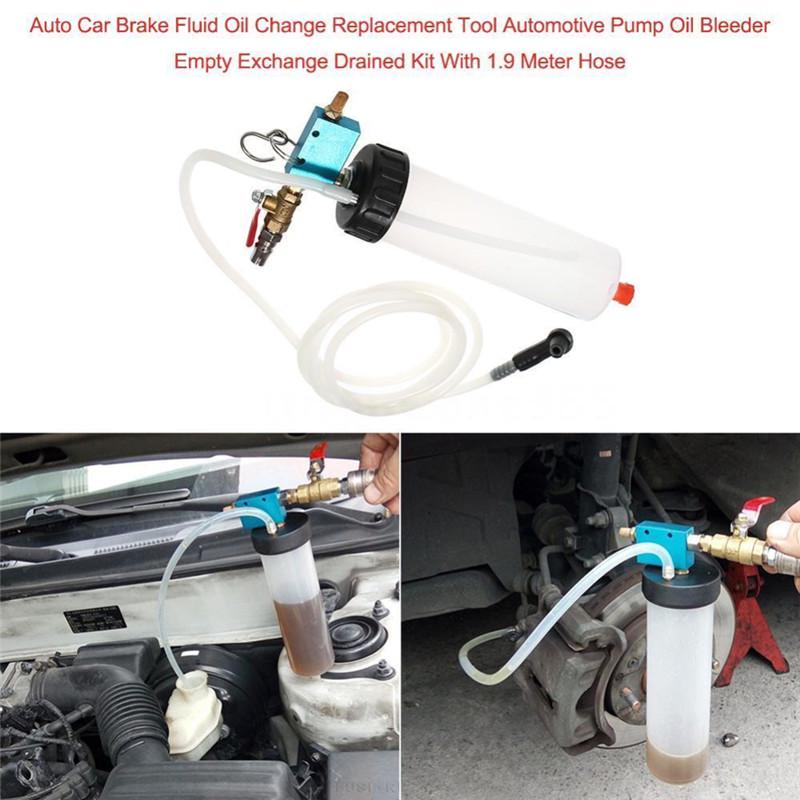 Auto Car Brake Fluid Oil Change Replacement Tool Automotive Pump Oil Drained Bleeder Empty Drain Kit Hand Tool