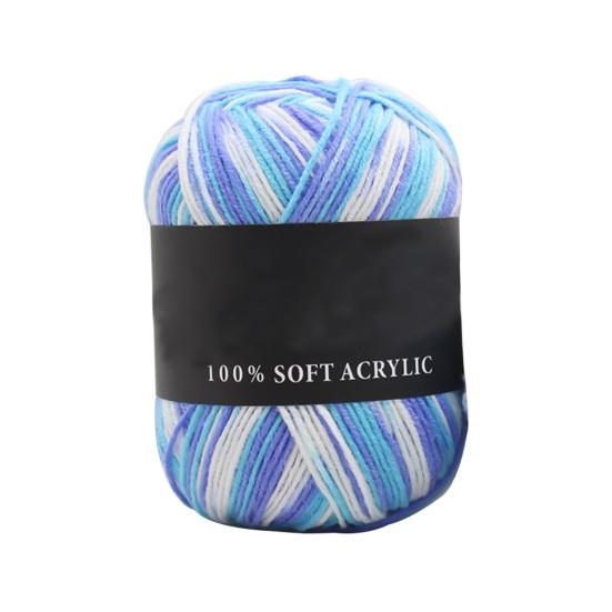 Woolen Yarn Triple Brands Soft Milk Cotton Solid Color Knitting Yarn
