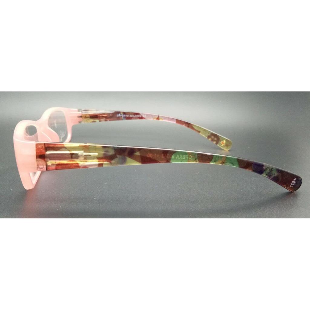 RSINC Halbrand-Rahmen/Brille/Sehbrille, Optisch, Für Männer Und Frauen, PINK 49-16-138 (Lesen -02) (+1,00) SQ-OVLU-E9MM