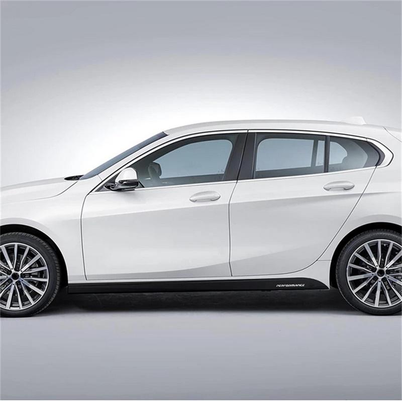 2.05M Glossy Black Side Skirt Decal For BMW F30 E90