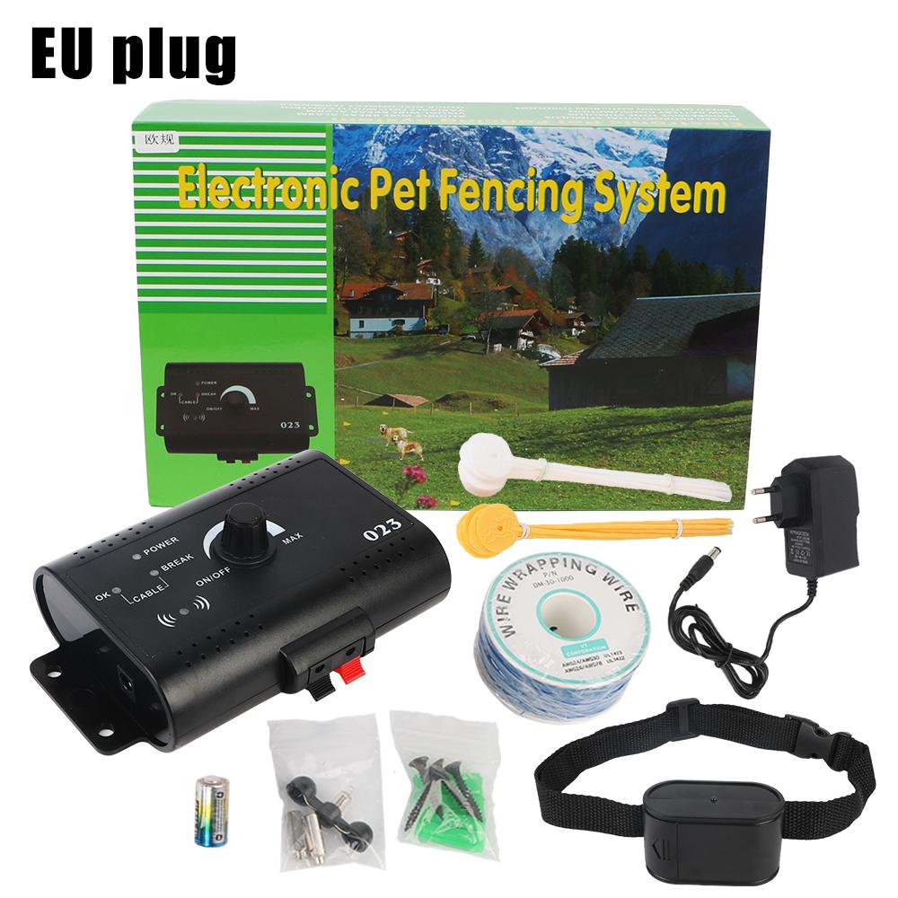 Electronic Pet Fence System Containment Electric Dog Fence Dog Training Collar Pet Accessories Sound Shocked Collar Waterproof